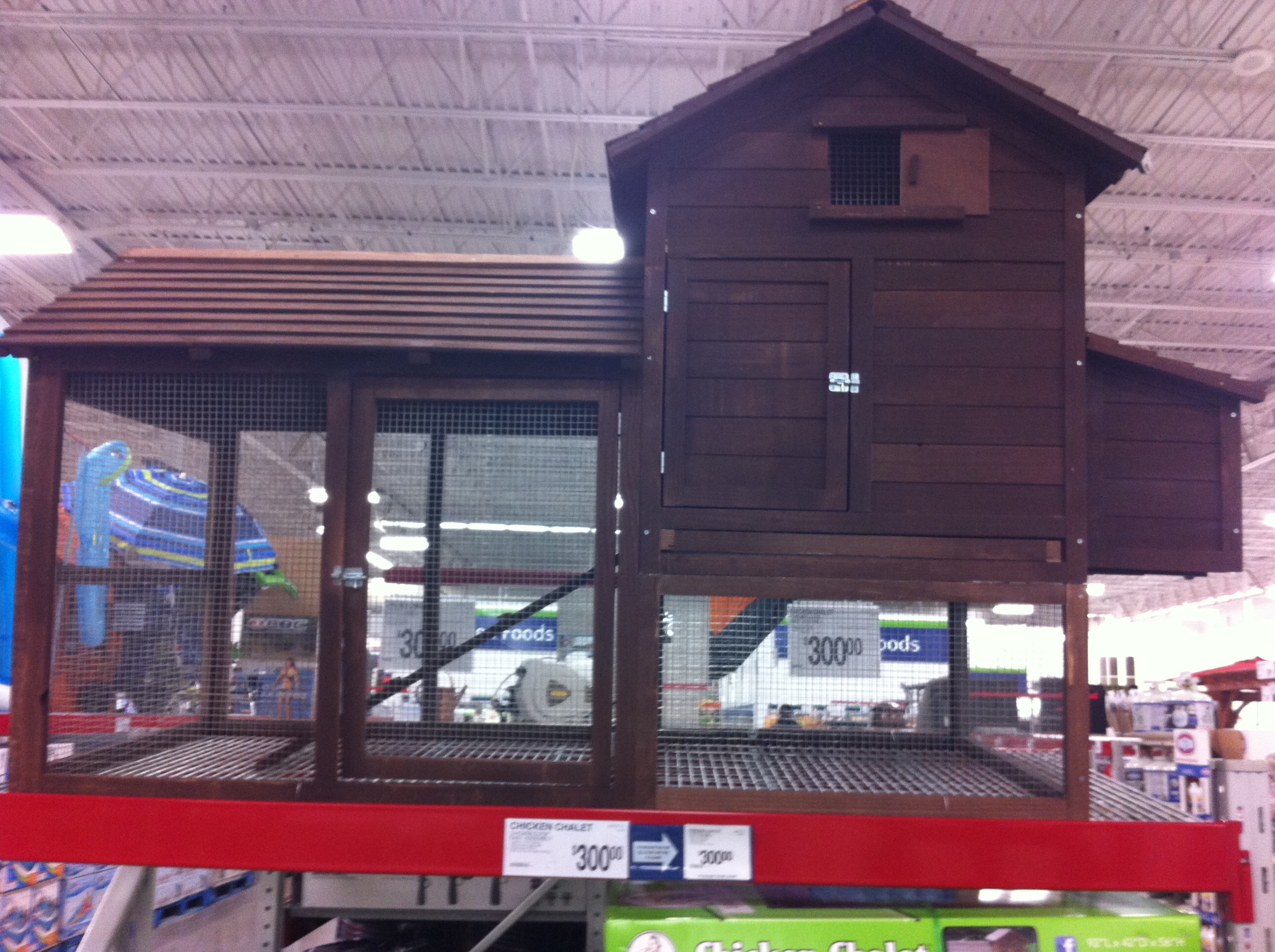 Did you know that Sam’s sold chicken coops?